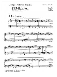 Puerilia von Giorgio Federico Ghedini 