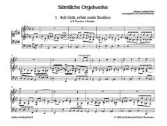 Sämtliche Orgelwerke Band 3 von Johann Ludwig Krebs im Alle Noten Shop kaufen