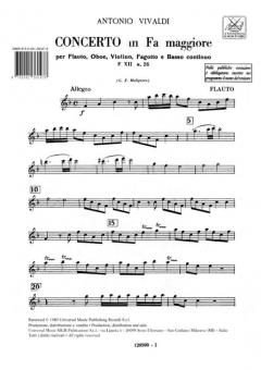 Concerto F-Dur F 12/26 T 147 (Antonio Vivaldi) 