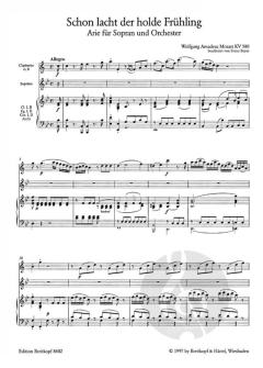Schon lacht der holde Frühling KV 580 (W.A. Mozart) 