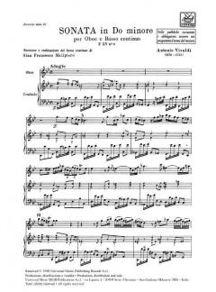 Sonate C-Moll F Xv/2 von Antonio Vivaldi 