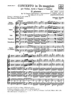 Concerto C-Dur F 1/27 Il Piacere Op. 8/6 T 81 (Antonio Vivaldi) 