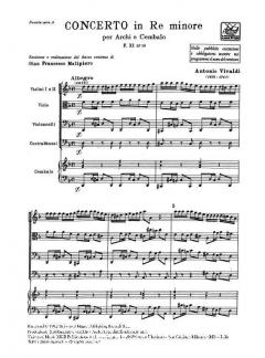 Concerto D-Moll F 11/19 T 176 (Antonio Vivaldi) 