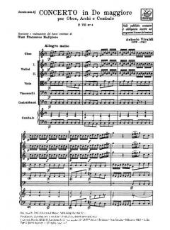 Concerto C-Dur F 7/4 T 222 (Antonio Vivaldi) 
