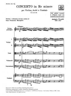 Concerto D-Moll F 1/119 T 285 RV 246 (Antonio Vivaldi) 
