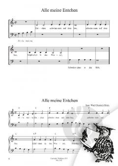 Meine ersten Volks- und Kinderlieder von Wolf-Dietrich Hörle für Klavier im Alle Noten Shop kaufen