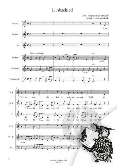 Sechs Lieder nach Texten von Joseph von Eichendorff (Felicitas Kukuck) 