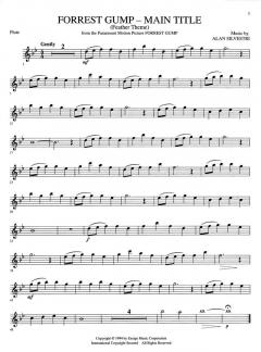 Favorite Movie Themes Flute 