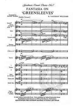 Fantasia on Greensleeves von Ralph Vaughan Williams 