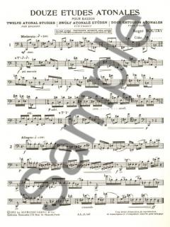 12 Etudes Atonales (Roger Boutry) 