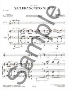 San Francisco Night von Henri Dutilleux 