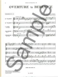 Ouverture From Berenice (Georg Friedrich Händel) 