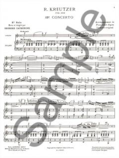 Premiers Solos Concertos - Classiques: No. 19 von Conradin Kreutzer für Violine und Klavier im Alle Noten Shop kaufen