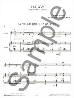 Harawi von Olivier Messiaen 