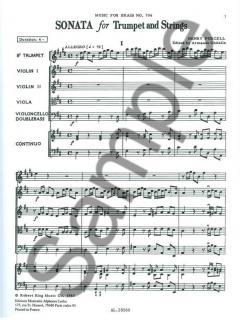 Sonata For Trumpet And Strings (Henry Purcell) 