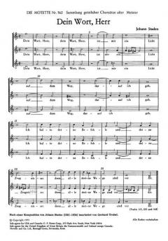 Staden: Zwei Motetten (J. Staden) 
