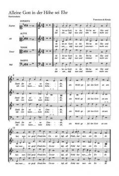 Allein Gott in der Höhe; Verbum caro factum est (Franciscus de Rivulo) 