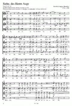 Ob jemand sündiget; Siehe, des Herrn (Gottfried August Homilius) 