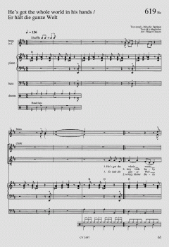 Pop-Chorbuch zum EG: Morning has broken 
