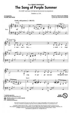 The Song Of Purple Summer (Duncan Sheik) 