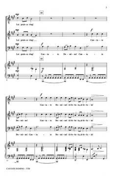Cantate Domino von Laura Farnell (Download) 