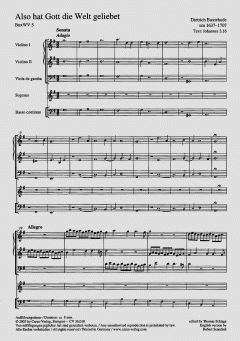 Also hat Gott die Welt geliebt (Dietrich Buxtehude) 