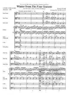 Winter from the Four Seasons von Antonio Vivaldi (Download) 