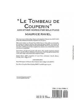 Le Tombeau de Couperin And Other Works von Maurice Ravel 
