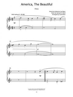 God Bless America And Other Patriotic Piano Duets Level 4 