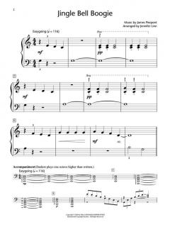 Jingle Bell Boogie von James Pierpont 