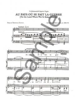 Complete Songs von Henri Duparc 