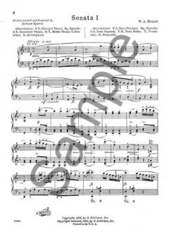 19 Sonatas for The Piano von Wolfgang Amadeus Mozart 