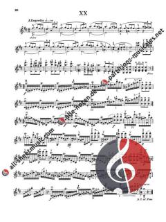 24 Caprices For Solo Violin Op. 1 von Niccolò Paganini im Alle Noten Shop kaufen