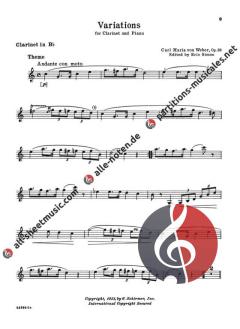 Masterworks For Clarinet And Piano 