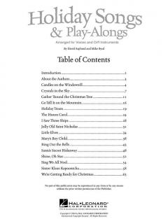 Holiday Songs And Play-Alongs (David Asplund) 