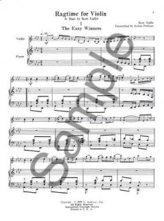 Ragtime For Violin von Scott Joplin im Alle Noten Shop kaufen