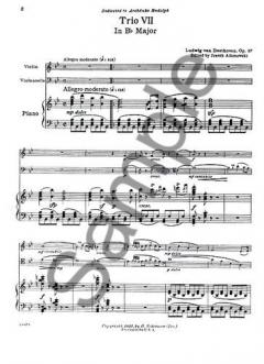 Trio In B Flat, Op. 97 (Ludwig van Beethoven) 