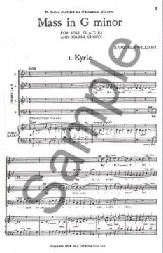 Mass In G Minor (Ralph Vaughan Williams) 