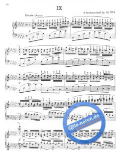 Complete Preludes for Piano von Sergei Rachmaninow 