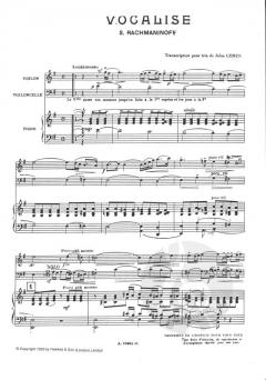 Vocalise (Sergei Rachmaninow) 