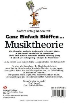 Ganz einfach blöffen...Musiktheorie von Joe Bennett im Alle Noten Shop kaufen