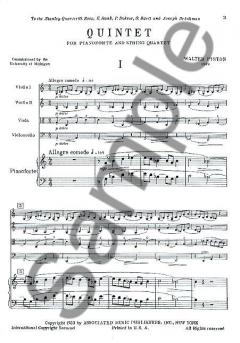 Piano Quintet (1949) (Walter Piston) 