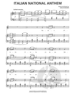 Italian Favorites Arranged For Piano And Vocal 