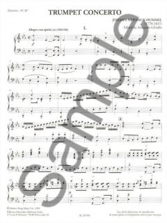 Trumpet Concerto in E-flat (Mi B) von Johann Nepomuk Hummel im Alle Noten Shop kaufen