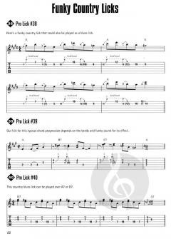 Country Licks For Guitar von Steve Trovato 