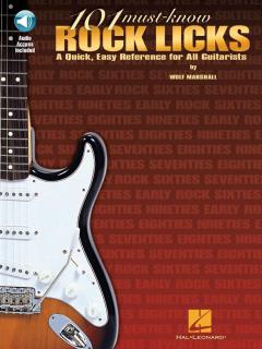 101 Must Know Rock Licks von Wolf Marshall 