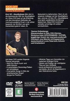 Kick Off - Akustik-Gitarre (DVD) von Thomas Rothenberger 