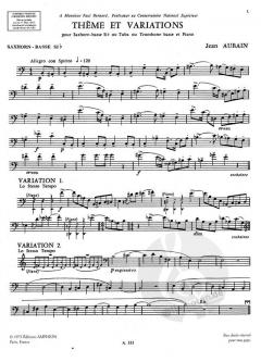 Theme & Variations von Jean Emmanuel Aubain 