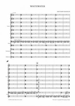 Whitewater for 12 Solo Strings von Matthew Hindson 