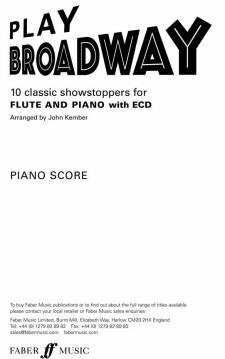 Play Broadway (Flute/CD) von John Kember 